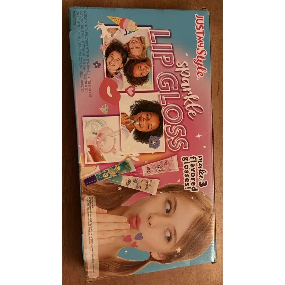 JUST MY‎ STYLE SPARKLE LIP GLOSS - MAKE 3 FLAVORED GLOSSES